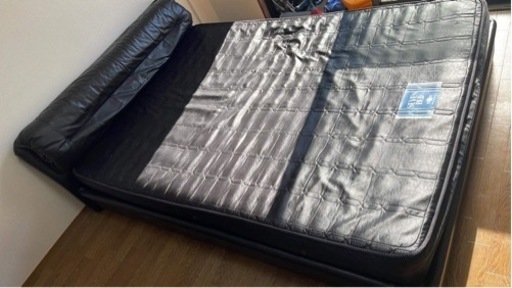 ダブルベッド　マット付き　*急ぎ*