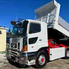 【1年車検付き】日野プロフィア 　ダンプ　型式ADG-FS1EKXA　最大積載量8,700kg　  シフト7速　平成19年式の画像