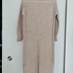 【新品に近い】無印良品　ワンピース(ウール)