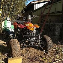 最終値下げ！バギー！YAMAHAゴーカート2台セット！珍しいデザインのバギー！実動!ジャンク品！の画像