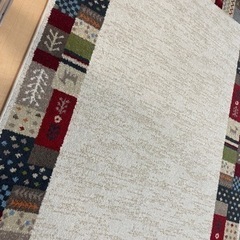 ニトリ ウォルトン織りラグの画像