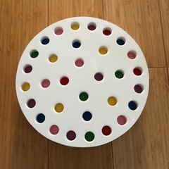 ウッドゲーム　いちごケーキ　天然木の画像