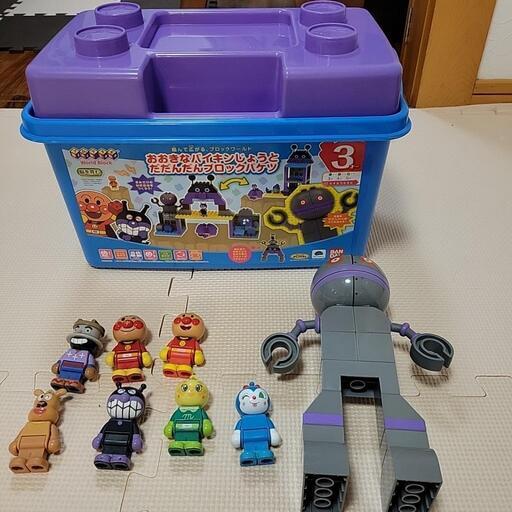 アンパンマン　ブロック　中古