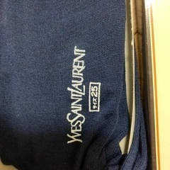 【未使用】メンズ靴下2足セット　YVESAINTLAURENT イブサンローランの画像