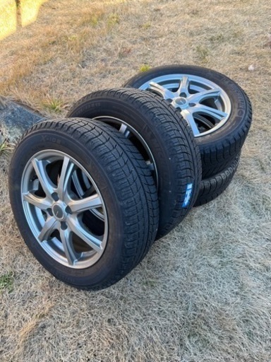 185/60R15 スタッドレスタイヤ ホイール付き ミシュランタイヤ ナット付き 募集中です！