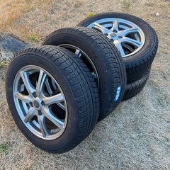 185/60R15 スタッドレスタイヤ ホイール付き ミシュラン...