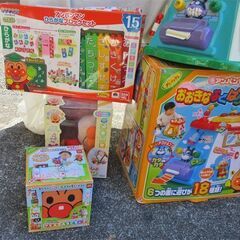 アンパンマン系おもちゃ　丸ごとまとめて　ジャンク品　の画像