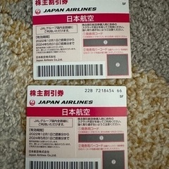 JAL 株主優待割引券