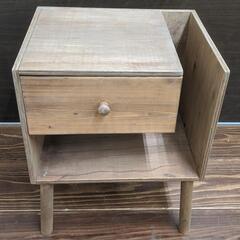 オリジナル木製サイドキャビネット(引出付)の画像