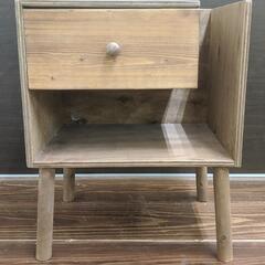 オリジナル木製サイドキャビネット(引出付)の画像