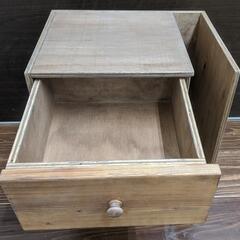 オリジナル木製サイドキャビネット(引出付)の画像