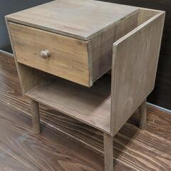 オリジナル木製サイドキャビネット(引出付)の画像