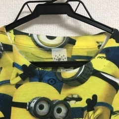 【海外ユニバ限定】【USH】ミニオン 全面プリントTシャツ Sサイズの画像