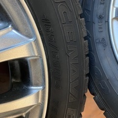 値下げします。165/65R14 スタッドレスタイヤ４本セットの画像