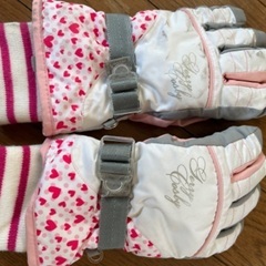 キッズ　スキー手袋　ソックスの画像