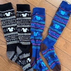 キッズ　スキー手袋　ソックスの画像