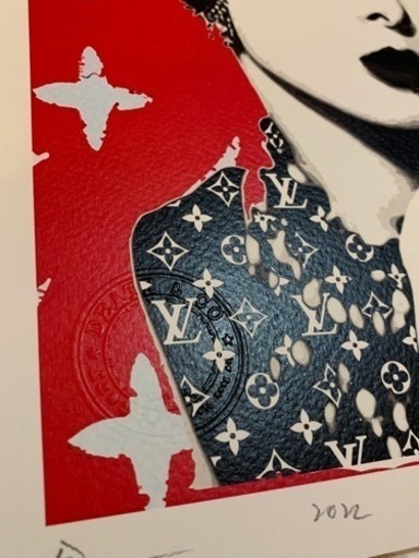 決まりました。売約済DEATH NYC 世界限定100枚 オードリー・ヘップバーン LOUISVUITTON