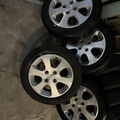 ワゴンR純正タイヤ、ホイール4本セット14000円⭐️