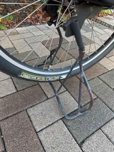 【値下可能】電動アシスト付自転車 HYDEEⅡ ブリヂストン 純正子乗せシート+純正レインカバー付