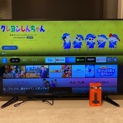 50インチ4Kテレビ 2017年製＋Fire TV Stick