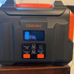 OMORC ポータブル電源　 OD310A  ２台　断捨離中　リ...