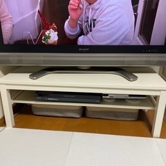 テレビ45インチ、テレビ台もらって下さいの画像