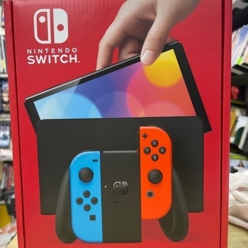 【値下げ】未使用 ニンテンドースイッチ 有機ELモデル ネオンカラー  2022/12/30