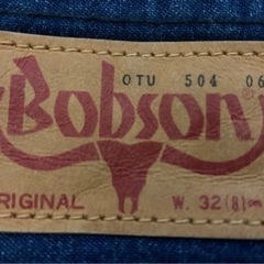 👖②Bobson・ジーパン・（W32・81cm）パンツ・ズボン・ボブソン②の画像