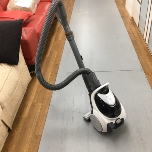 S024 三菱掃除機 MITSUBISHI TC-FX55E5-H キャニスター掃除機 紙パック式 ⭐動作確認済 ⭐クリーニング済