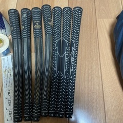 ゴルフ　グリップの画像