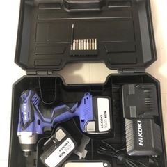 値下げ HIKOKI インパクトドライバー 14.4V バッテリー3.0Ah 2個付 未