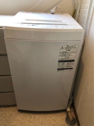 TOSHIBA 洗濯機　4.5㎏　2019年製