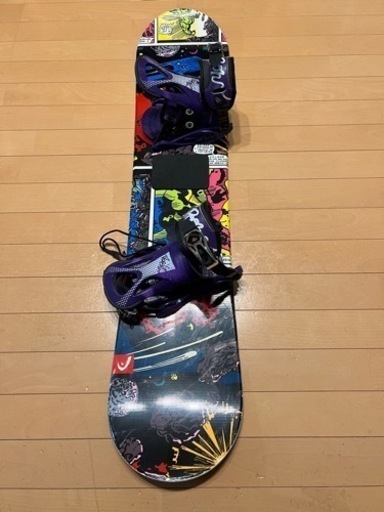 取り引き中キッズスノーボードHead スノーボード 108cm ROWDY JR ROCKA SERIES バインディング付 ヘッド ロッカー