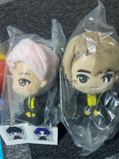 BTSぬいぐるみとキーホルダー