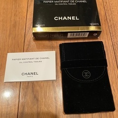 【未使用】シャネルあぶらとり紙