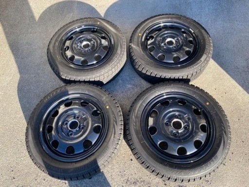 スズキ スペーシアギア 純正アルミホイール付2020年製スタッドレス