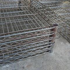メタルラック２種類　固定部品無しの画像