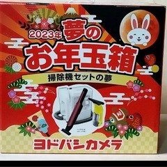 【新品未開封】ヨドバシカメラ　福袋　福箱　掃除機の夢　リンサー・...