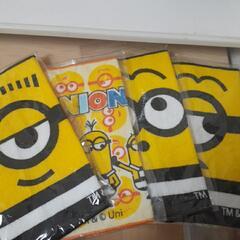 ミニオン　ミニタオル4枚セット　新品