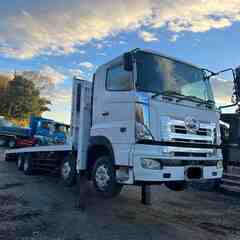 1年車検付き】日野 プロフィア  セルフローダー　ロング　ハイジ...