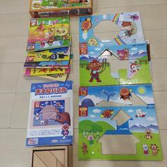 アンパンマン　天才脳パズル　知育おもちゃの画像