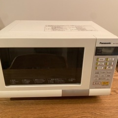 1/14土曜処分します(使用可/難あり)電子レンジ Panaso...
