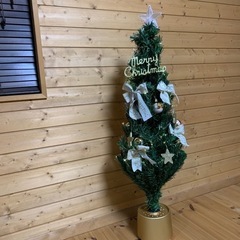 ファイバー　クリスマスツリー　120㎝の画像
