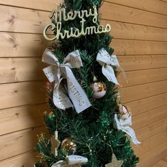 ファイバー　クリスマスツリー　120㎝の画像