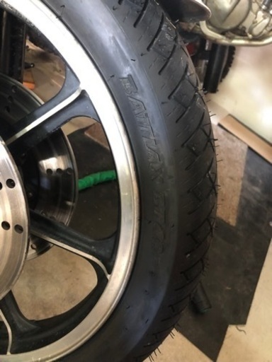 カワサキ系　旧車　プリジストン　BT46 100/90-19M/C