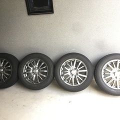 【お話中】15インチアルミスタッドレス付き　175/65R15の画像
