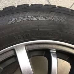 【お話中】15インチアルミスタッドレス付き　175/65R15の画像