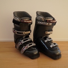 スキー靴 スキーブーツ KASTLE 23.5センチ相当 レディース キッズ 子ども用の画像