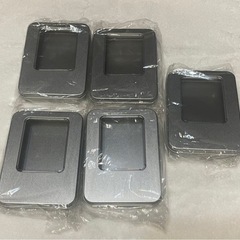 新品未使用 スチール容器 収納整理容器 の画像