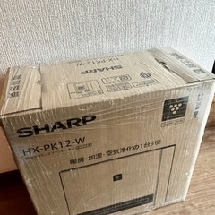 シャープ加湿セラミックファンヒーター新品